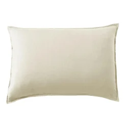 EMINZA Taie d'oreiller rectangulaire lyocell Tencel™ lavé (50 x 70 cm) Olivia pampa Beige Online