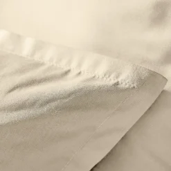 EMINZA Taie d'oreiller rectangulaire percale de coton (50 x 80 cm) Cali Beige Online