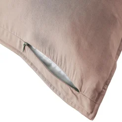 EMINZA Taie d'oreiller rectangulaire lyocell Tencel™ lavé (50 x 70 cm) Olivia blush Rose Discount