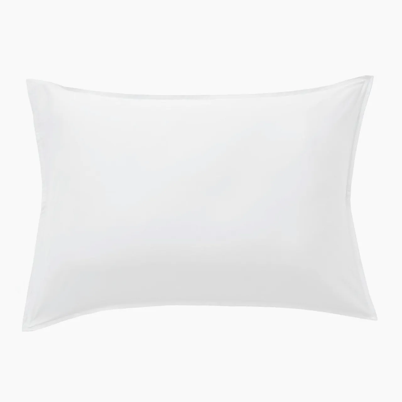 EMINZA Taie d'oreiller rectangulaire satin de bambou (50 x 70 cm) Sienna chantilly Blanc Sale
