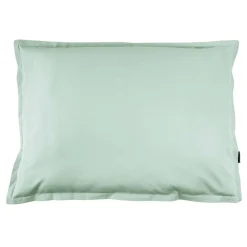 EMINZA Taie d'oreiller rectangulaire percale de coton (50 x 80 cm) Cali Vert Eucalyptus Clearance