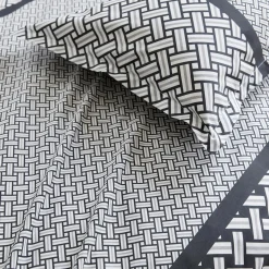 TRADILINGE Taie d'oreiller rectangulaire percale de coton (50 x 70 cm) Riviera e Gris Online