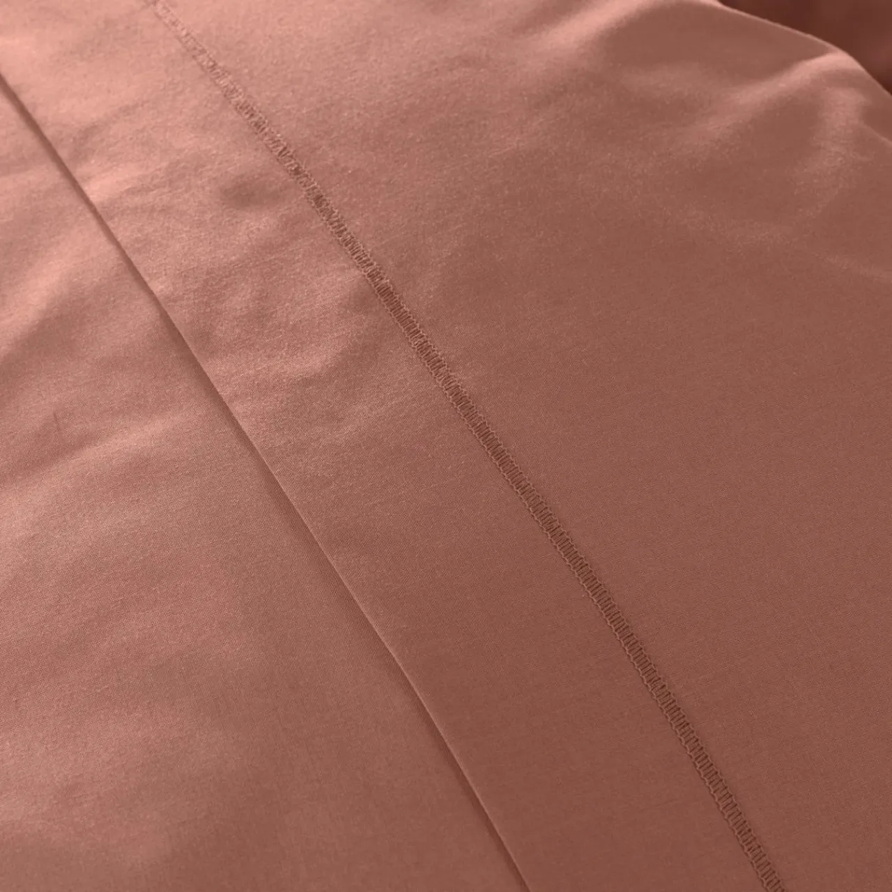 EMINZA Taie d'oreiller rectangulaire percale de coton (50 x 80 cm) Cali Bois de rose Rose clair Discount