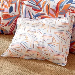 TRADILINGE Taie d'oreiller rectangulaire coton (50 x 70 cm) Perroquet Salsa Multicolore Best