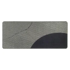 LUANCE Tapis antidérapant velours (50 x 120 cm) Dune Gris Hot