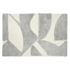 STOF Tapis coton (60 x 90 cm) Blokken Ecru