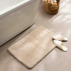 douceur d'intu017drieur Tapis de bain absorbant (50 x 80 cm) Maël Beige