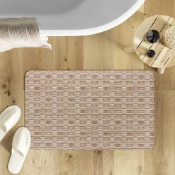 douceur d'intu017drieur Tapis de bain antidérapant (50 x 80 cm) Vanea Marron Sale
