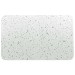 douceur d'intu017drieur Tapis de bain antidérapant (80 x 50 cm) Splash Gris Discount
