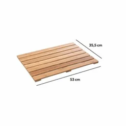 ATMOSPHERA Tapis de bain caillebotis Nadine Bambou Bois Clearance