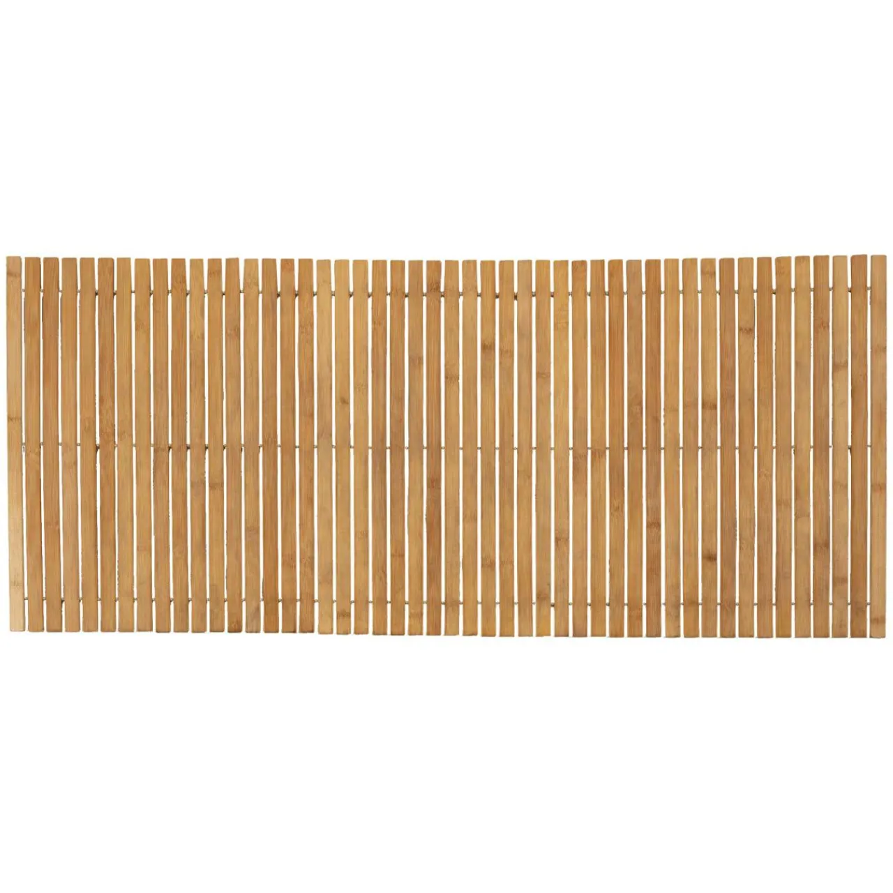 ATMOSPHERA Tapis de bain caillebotis à rouler bambou (120 x 50 cm) Leo Beige Discount