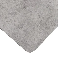 TENDANCE Tapis de bain caoutchouc naturel antidérapant (45 x 60 cm) Nature Brute Gris Outlet