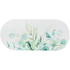 TENDANCE Tapis de bain caoutchouc naturel antidérapant (45 x 100 cm) Eden Garden Vert Outlet