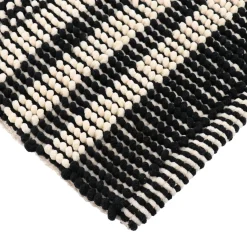 TENDANCE Tapis de bain chenille microfibre (45 x 90 cm) Tokyo Noir New