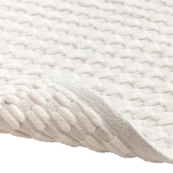 douceur d'intu017drieur Tapis de bain coton tissé (50 x 80 cm) Lois Beige Ecru Best