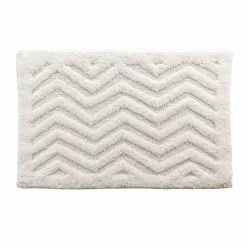DOUCEUR D'INTERIEUR Tapis de bain coton (50 x 80 cm) Angelis Blanc Best