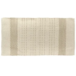 TENDANCE Tapis de bain coton (45 x 90 cm) Cilaos Beige Clearance