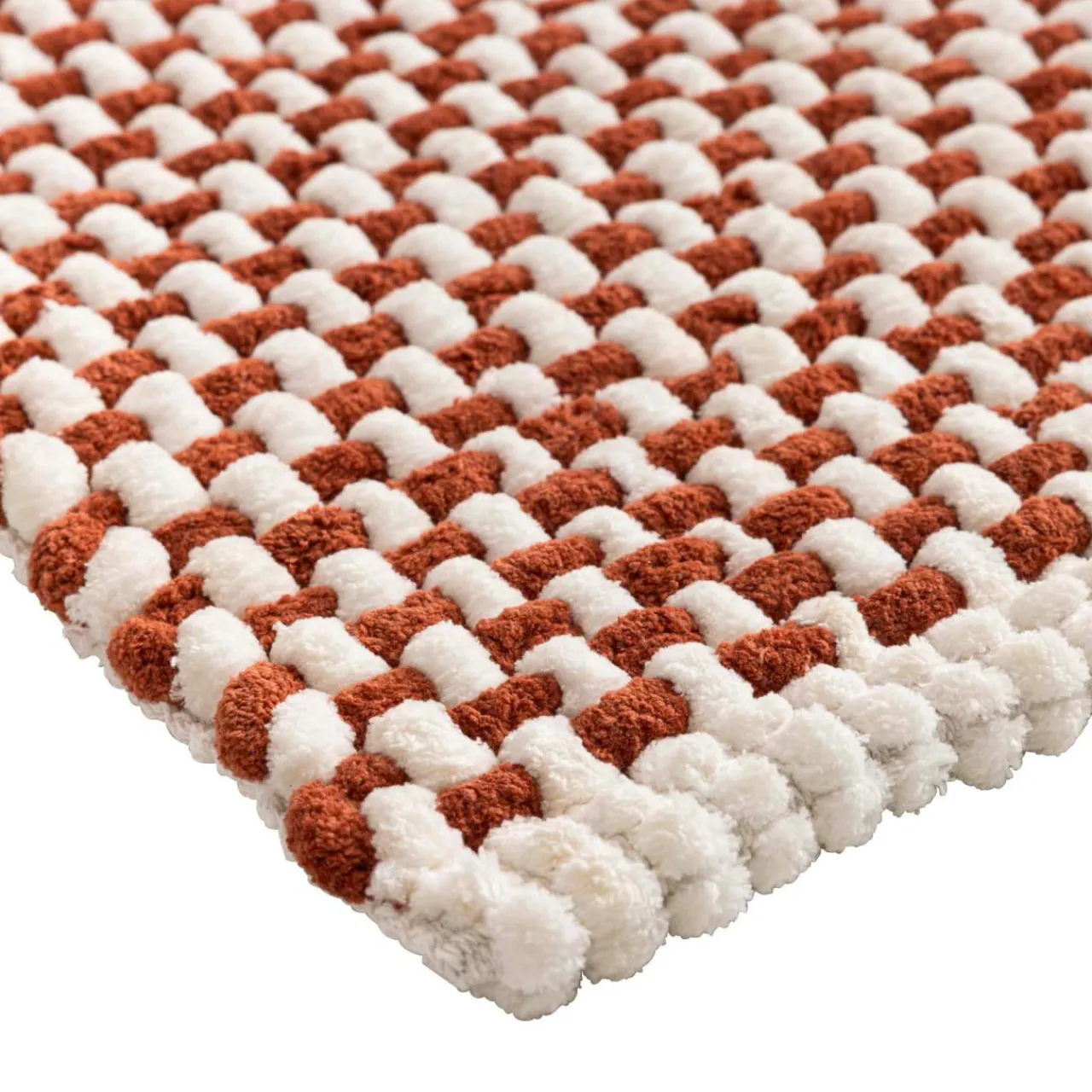 douceur d'intu017drieur Tapis de bain coton (50 x 80 cm) Rafael Terracotta Best