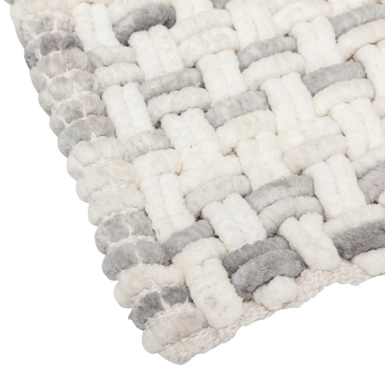 5 Five Simply Smart Tapis de bain coton (50 x 75 cm) Tresse Gris Online