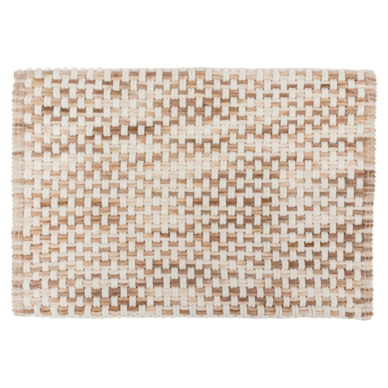 5 Five Simply Smart Tapis de bain coton (50 x 75 cm) Tresse Taupe Discount