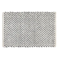douceur d'intu017drieur Tapis de bain effet tissé en relief (50 x 80 cm) Rafael Gris New