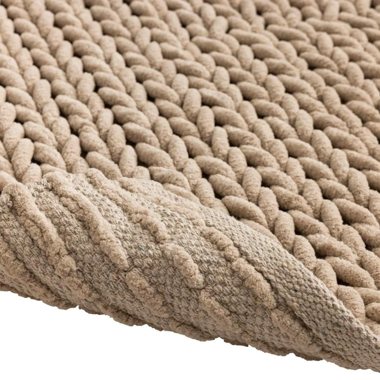 douceur d'intu017drieur Tapis de bain en coton (50 x 80 cm) Ariel Beige Clearance