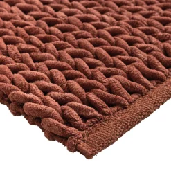 douceur d'intu017drieur Tapis de bain en coton (50 x 80 cm) Ariel Terracotta Discount