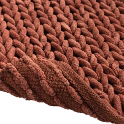 douceur d'intu017drieur Tapis de bain en coton (50 x 80 cm) Ariel Terracotta Discount