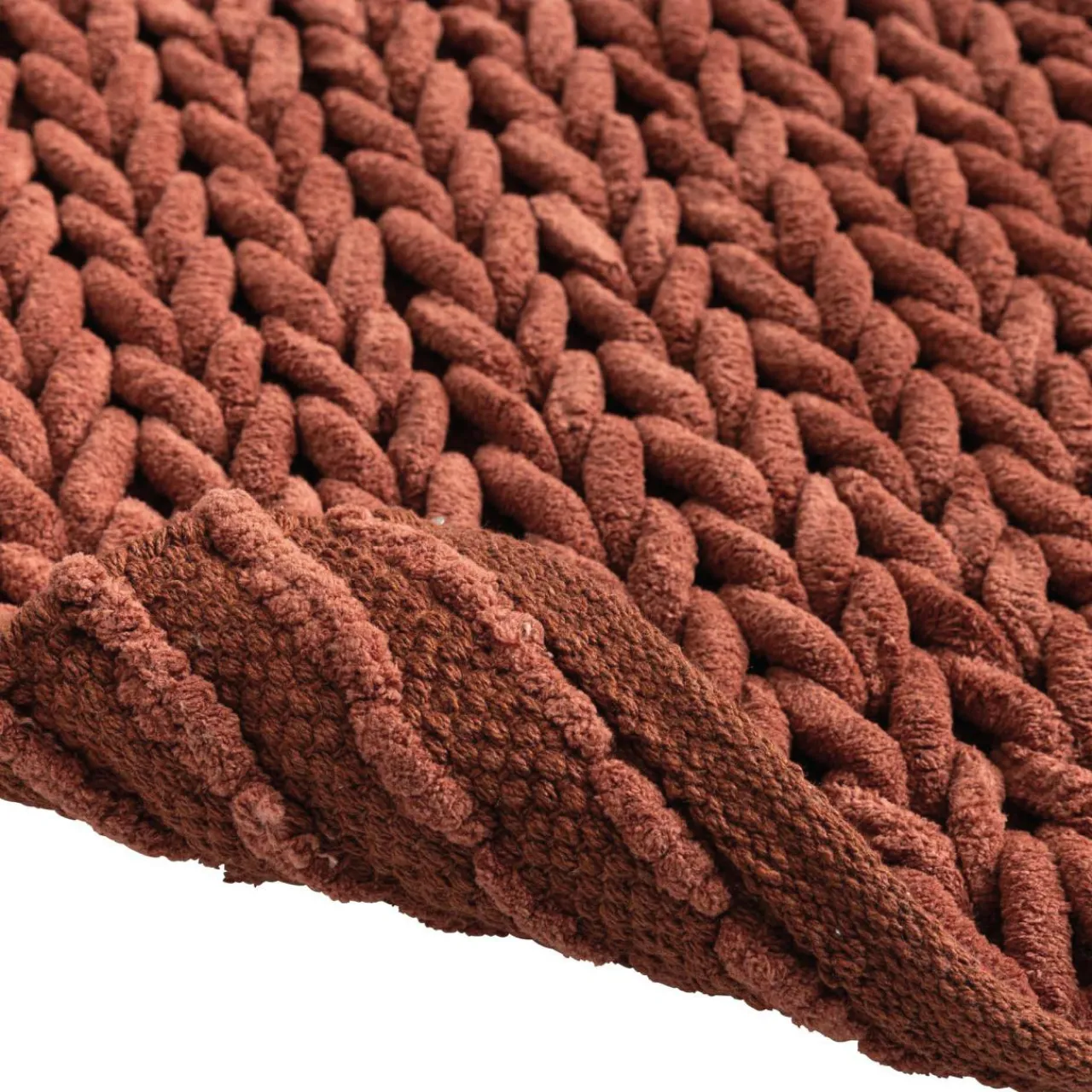 douceur d'intu017drieur Tapis de bain en coton (50 x 80 cm) Ariel Terracotta Discount