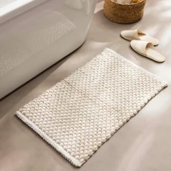 douceur d'intu017drieur Tapis de bain en coton (50 x 80 cm) Rafael Beige Discount