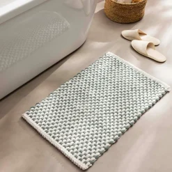 douceur d'intu017drieur Tapis de bain en coton (50 x 80 cm) Rafael cèdre Vert Discount