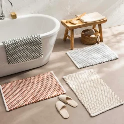 douceur d'intu017drieur Tapis de bain en coton (50 x 80 cm) Rafael cèdre Vert Discount