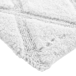 douceur d'intu017drieur Tapis de bain en coton (50 x 80 cm) Thais Blanc New