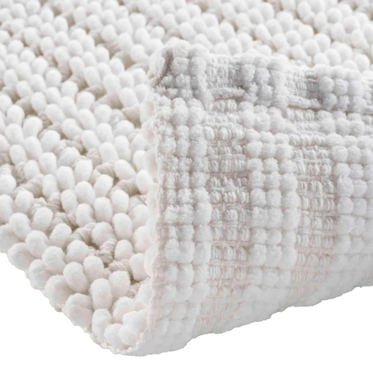 douceur d'intu017drieur Tapis de bain en coton (50 x 80 cm) Voltis Blanc Clearance