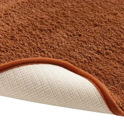 douceur d'intu017drieur Tapis de bain microfibre (50 x 80 cm) Maël Terracotta New
