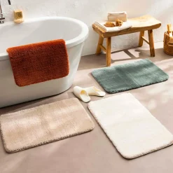 douceur d'intu017drieur Tapis de bain microfibre (50 x 80 cm) Maël cèdre Vert