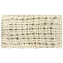 TENDANCE Tapis de bain microfibre (45 x 90 cm) Maille Beige Best