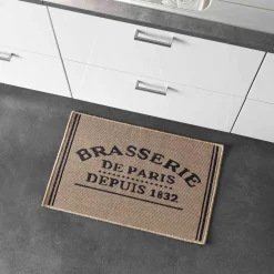 DOUCEUR D'INTERIEUR Tapis de cuisine (50 x 80 cm) Troquet Beige Outlet