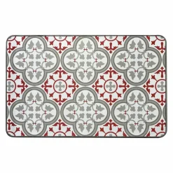 LUANCE Tapis d'entrée antidérapant (50 x 80 cm) Paco Rouge Outlet