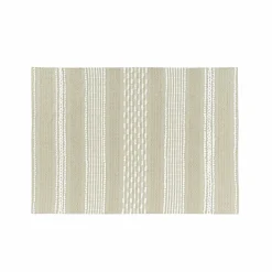 DOUCEUR D'INTERIEUR Tapis de salon coton (170 cm) Blanca Beige Clearance