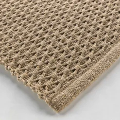 DOUCEUR D'INTERIEUR Tapis de salon coton (50 x 80 cm) Alivia Camel Best