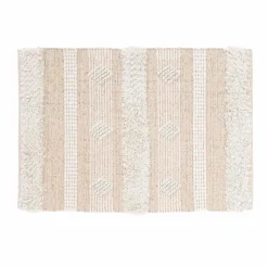 DOUCEUR D'INTERIEUR Tapis de salon coton (60 x 90 cm) Athos Ecru Online