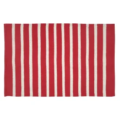 STOF Tapis de salon coton (60 x 90 cm) Calvi Rouge Best