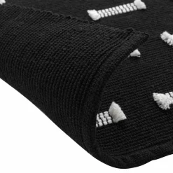 DOUCEUR D'INTERIEUR Tapis de salon coton (50 x 80 cm) Juline Noir New