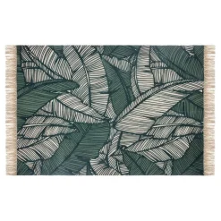 ATMOSPHERA Tapis de salon coton (120 x 170 cm) Jungle Vert Sale