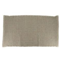 TENDANCE Tapis de salon coton (50 x 90 cm) Mimetisme Taupe Hot