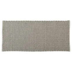 TENDANCE Tapis de salon coton (50 x 120 cm) Mimetisme Taupe Best