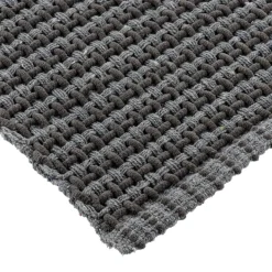 TENDANCE Tapis de salon coton (50 x 120 cm) Mimetisme Gris clair Outlet
