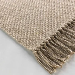 DOUCEUR D'INTERIEUR Tapis de salon coton (50 x 80 cm) Pietro Marron Best