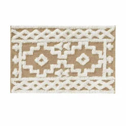 DOUCEUR D'INTERIEUR Tapis de salon jute (60 x 90 cm) Medine Beige
